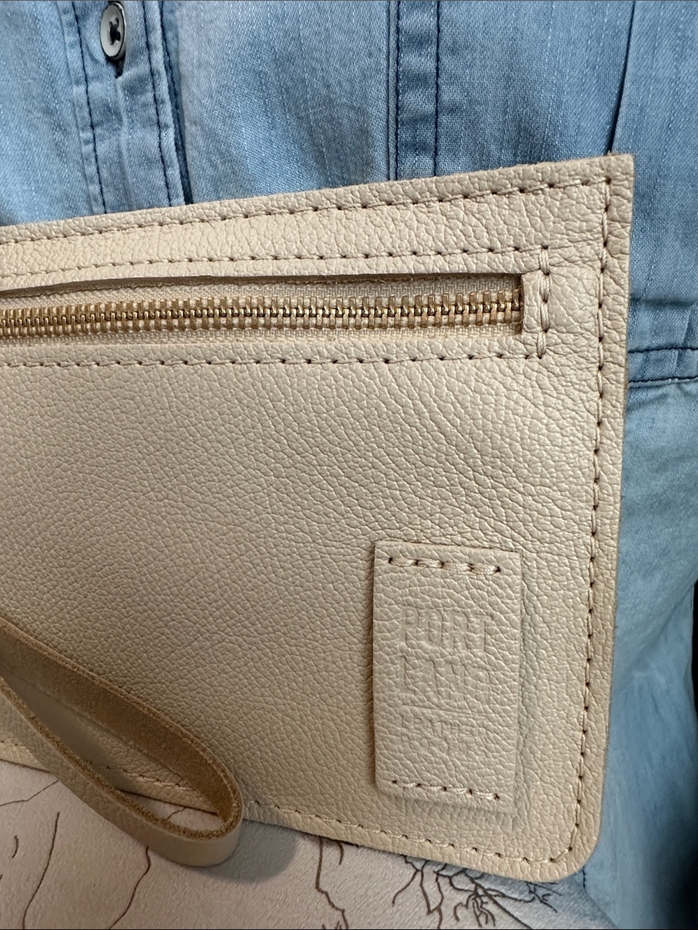 PLG 🧁 Adriana zip wristlet NEW - Picture 3 of 5